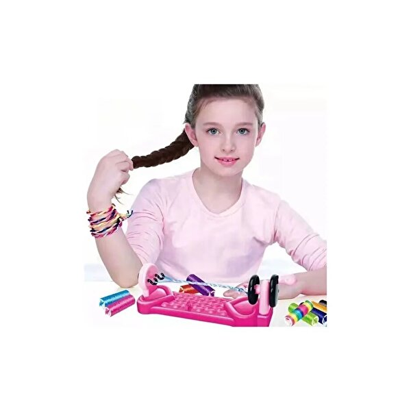 2'si 1 Arada Bileklik Örme ve Takı Yapma Makinesi Seti