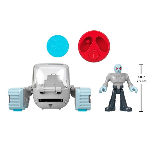Imaginext Dc Super Friends Head Shifters Serisi Mr. Freeze ve Snow Tank HKM28