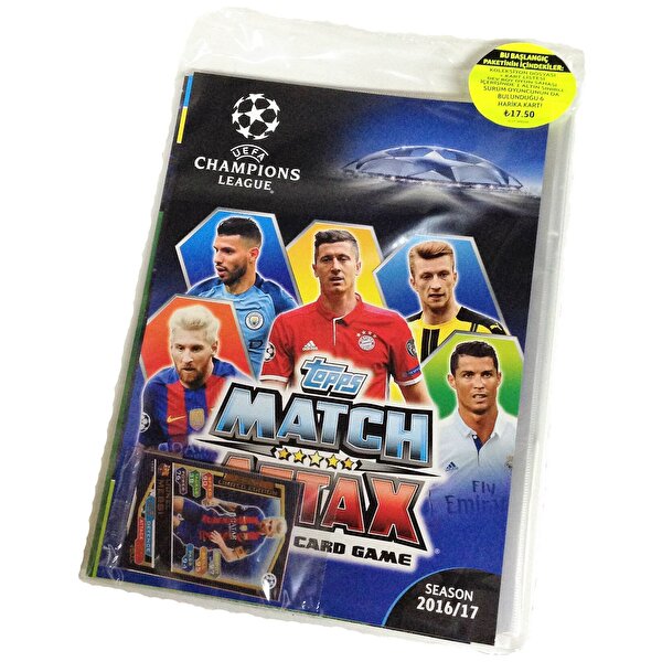 Topps UEFA Şampiyonlar Ligi Trading Card Starterpack 2016-2017