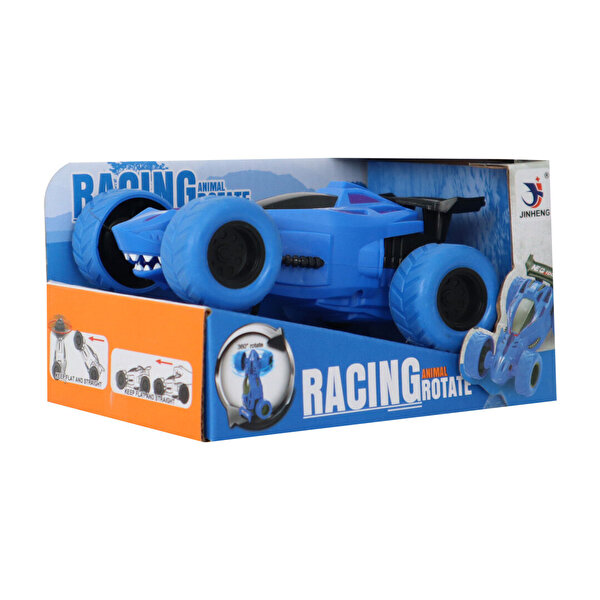 Akrobatik Sürtmeli Yarış Arabası Mavi