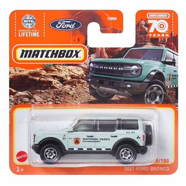 Matchbox Tekli Arabalar 2021 Ford Bronco HLD22