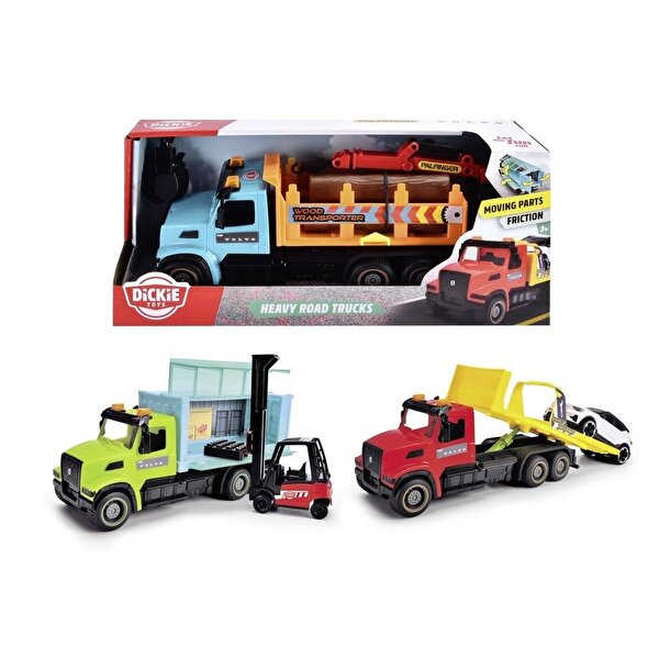 Dickie Heavy Road Trucks