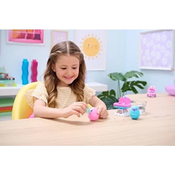 Hatchimals Alive Mama Sandalyesi Pembe Şeffaf Biberon