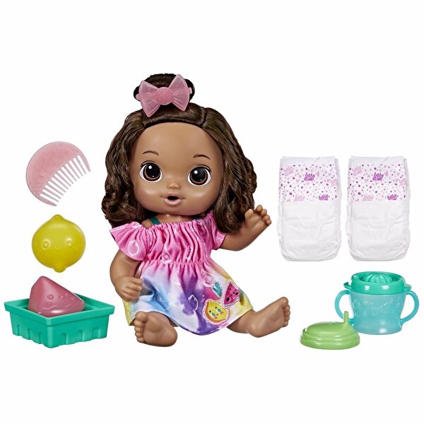Baby Alive Bebeğimle Eğlenceli Yudumlar Esmer F7357
