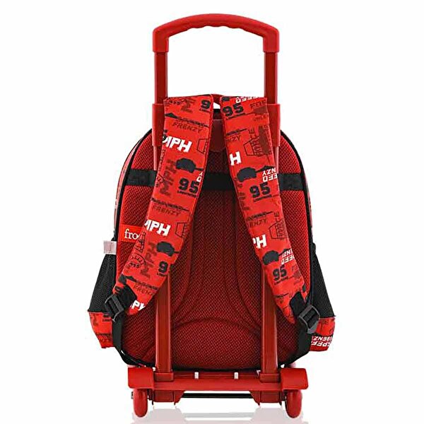 Cars Çekçekli İlkokul Çantası Rocket Racing