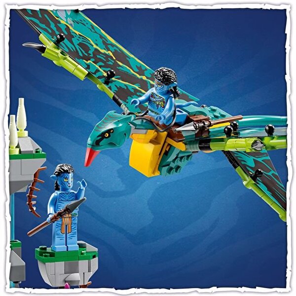 LEGO Avatar Jake ve Neytiri’nin İlk Banshee Uçuşu 75572