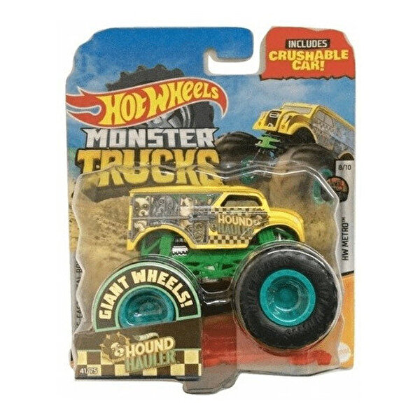 Hot Wheels Monster Trucks 1:64 Arabalar Hound Hauler GJF28