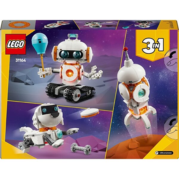 LEGO Creator 3'ü 1 Arada Uzay Robotu 31164