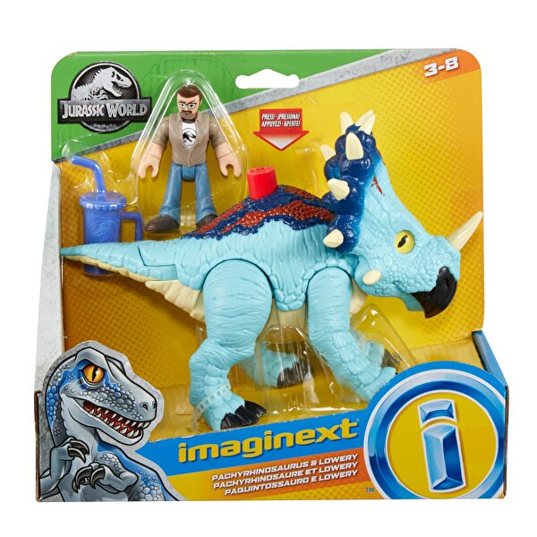 Imaginext Jurassic World Araçlar Pachyrhinosaurus & Lovary GMR17
