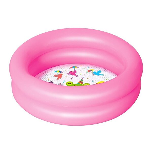 Yuvarlak Bebek Havuzu Pembe