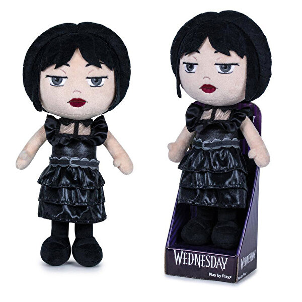 Parti Elbiseli Wednesday Bez Bebek Peluş 32 Cm 23237