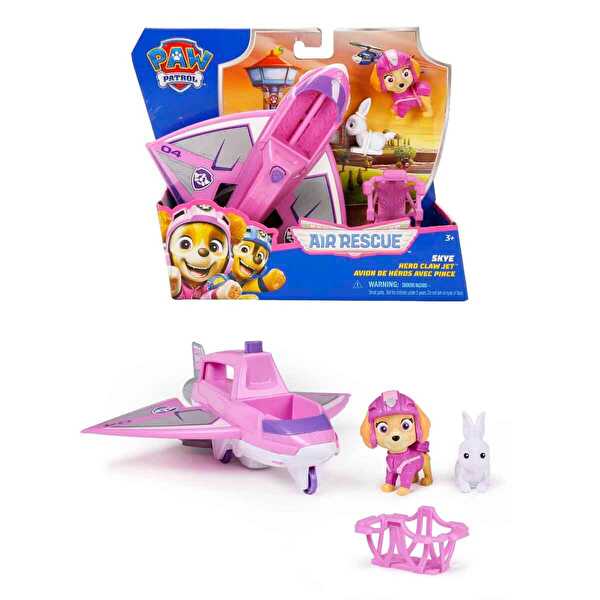 Paw Patrol Air Rescue Figür ve Kurtarma Aracı Skye