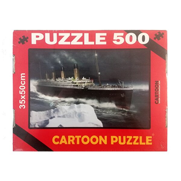 Cartoon Puzzle 500 Parça Titanic