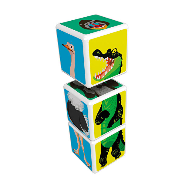 Geomag Magicube Mix Match Orman Hayvanları 109