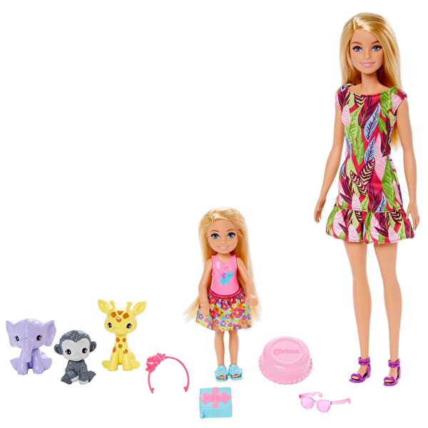 Barbie ve Chelsea Kayıp Doğum Günü Doğum Günü Oyun Seti GTM82