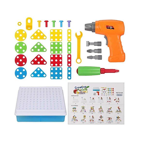 Üç Boyutlu Eğitici Matkap Seti