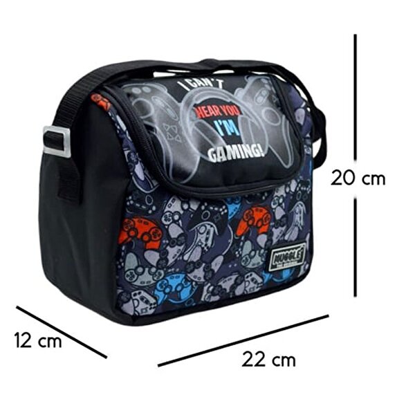 Muggle Termoslu Game Over Beslenme Çantası 9420