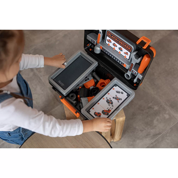 Smoby Black+Decker Oyuncak Tamir Kutusu 39 Parça