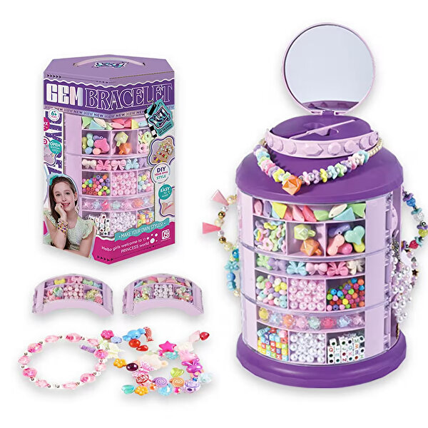 Çok Katmanlı Boncuklu Saklama Seti