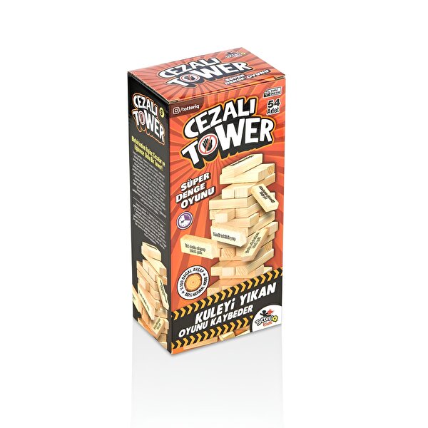 Cezalı Tower Denge Oyunu