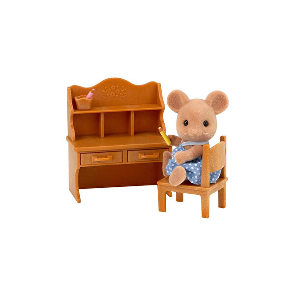 Sylvanian Families Fare Kız Kardeş ve Çalışma Masası