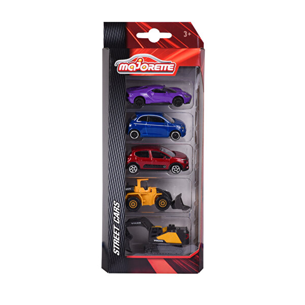 Majorette 5 Parçalı Araba Seti Seri 8