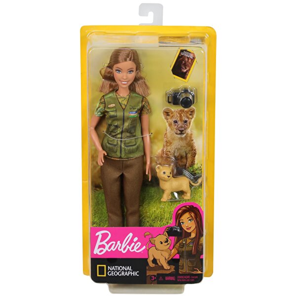 Barbie Nat. Geo. Bebekleri Foto Muhabir GDM46