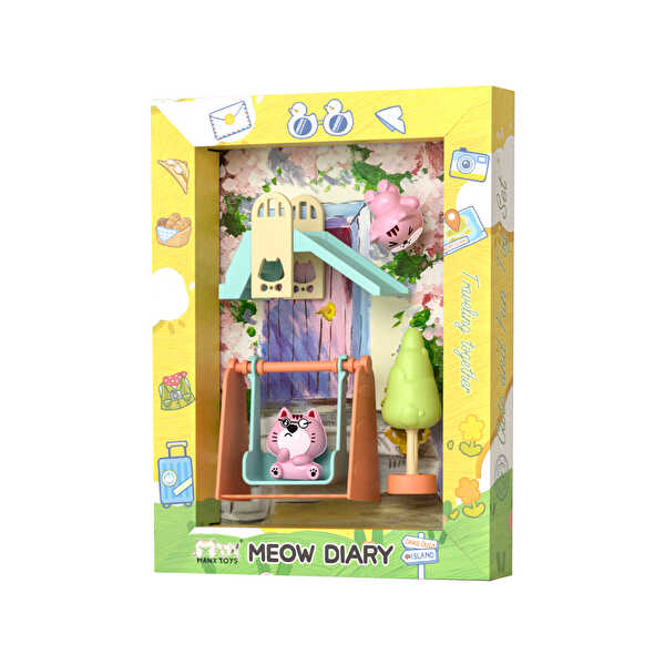 Meow Diary Mini Figürlü Seyahat Oyun Seti
