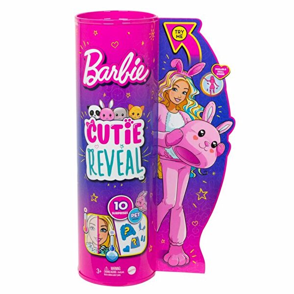 Barbie Cutie Reveal Bebekler Kedi HHG20
