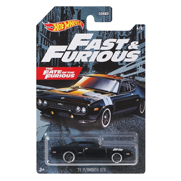 Hot Wheels Fast & Furious Arabalar 71 Plymouth GTX GRP57