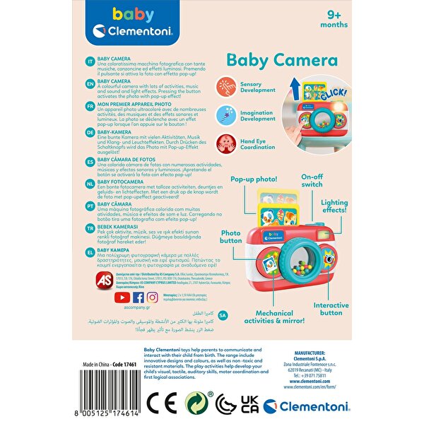 Baby Clementoni Bebek Kamerası