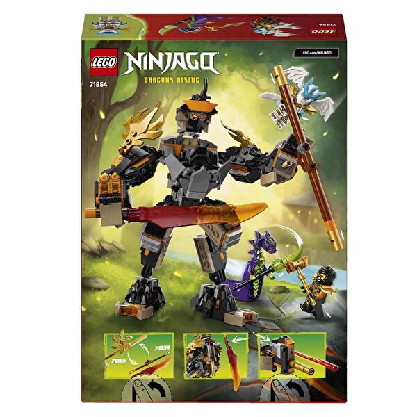 LEGO Ninjago Cole’un Görev Robotu ve Ejderha Zane 71854