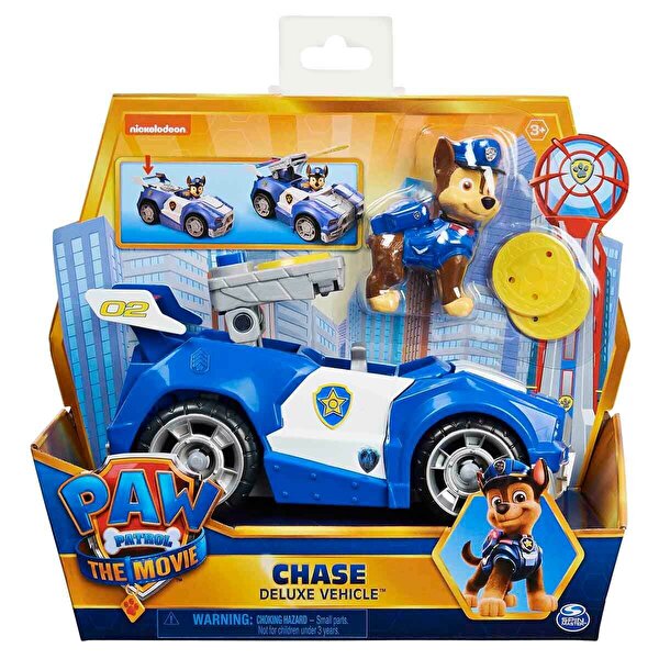 Paw Patrol Filmi Deluxe Temalı Araç - Chase