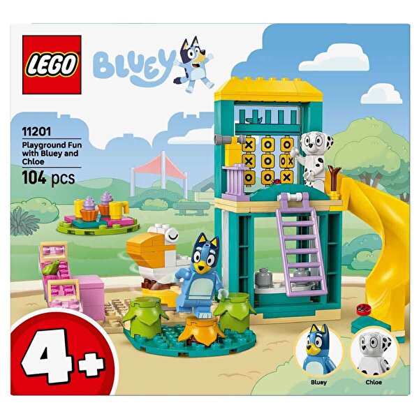 LEGO Bluey Bluey ve Chloe ile Oyun Parkı Eğlencesi 11201