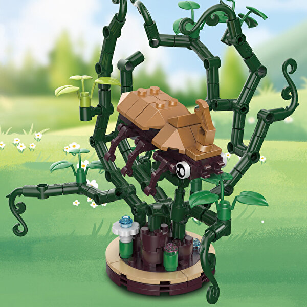 Mega Blok Çiçek ve Gergedan Böceği 164 Parça