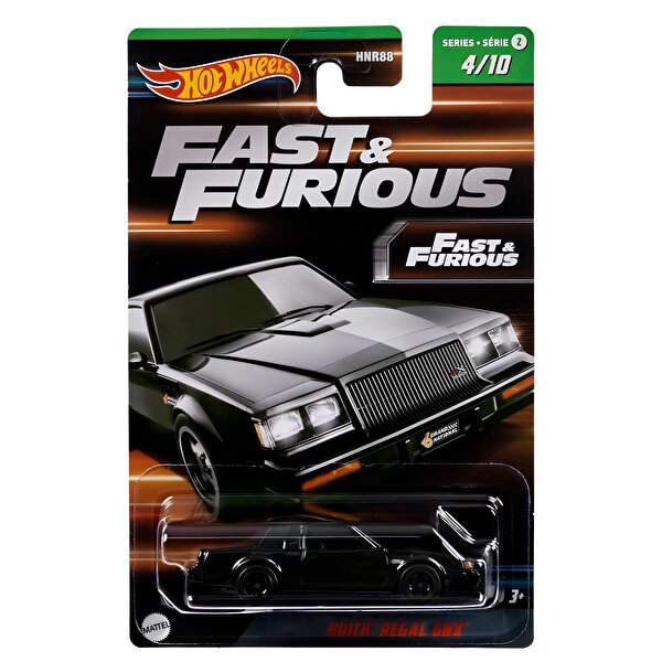 Hot Wheels Fast & Furious Temalı Arabalar Buick Regal Gnx HNT04