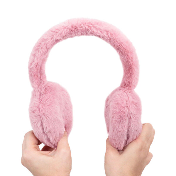 Peluş Kulaklık Pembe