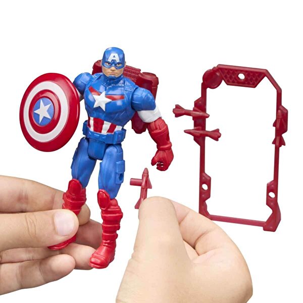 Marvel Avengers Action Verse Aksiyon Figürü Captain America G2847