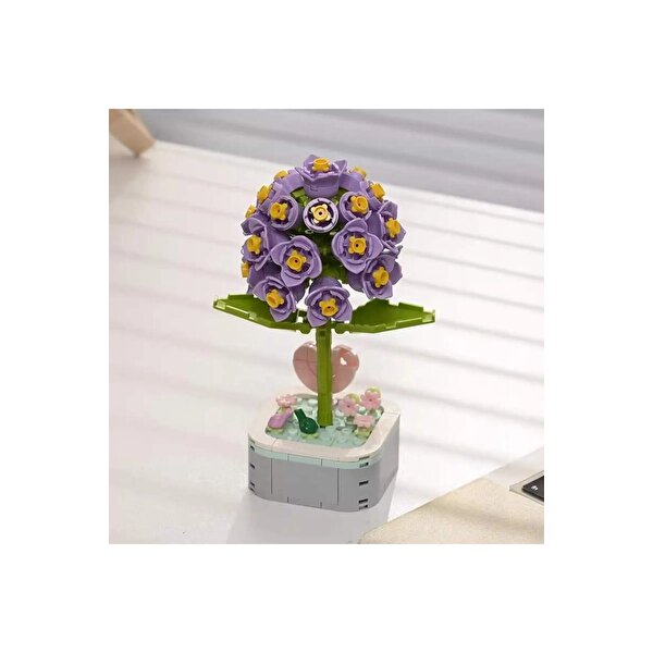 Saksıda Çiçek Yapım Seti Hyacinth