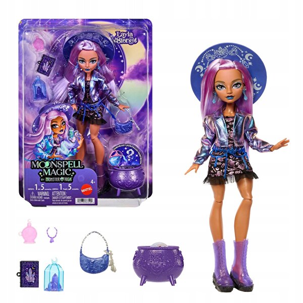 Moonspell Magic By Monster High Layla Stone Bebek JMB90