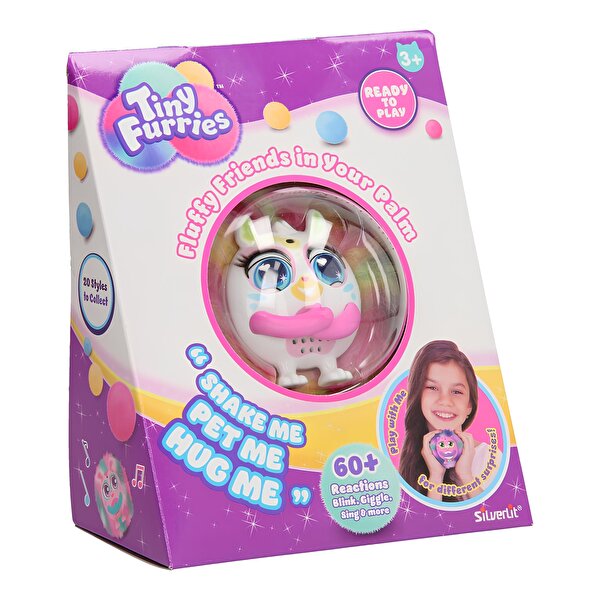 Tiny Furries Beyaz Pembe 83690