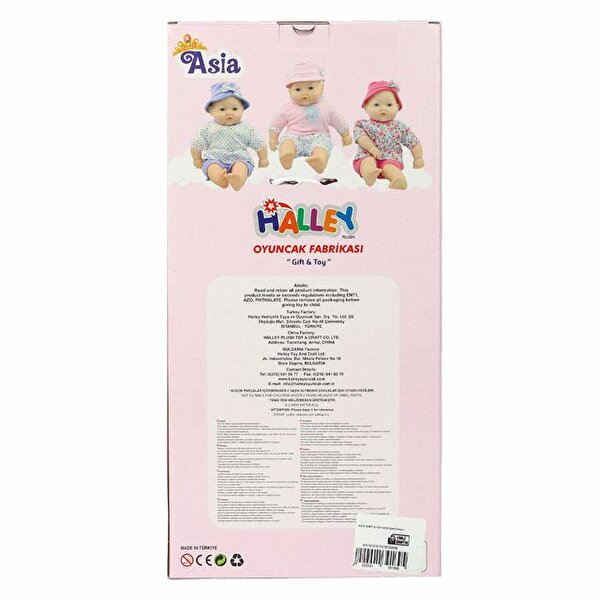 Asia Baby Mor Bandanalı 40 Cm