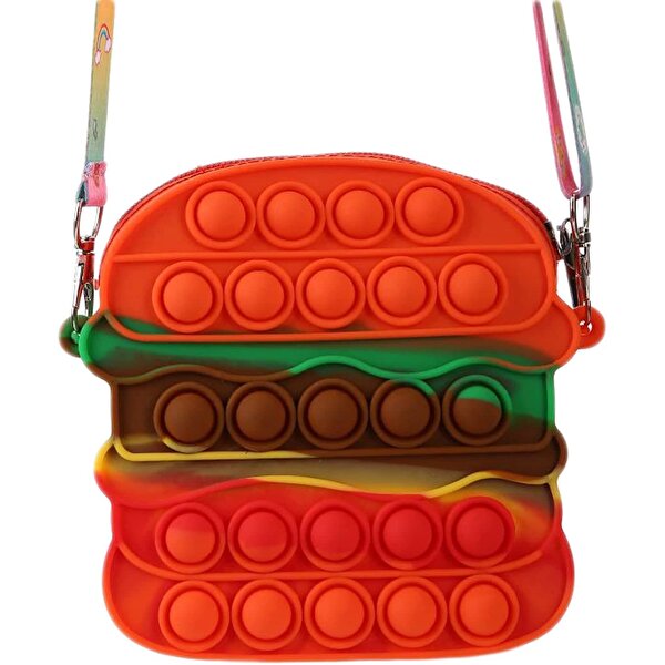 Hamburger Şekilli Çanta Pop It