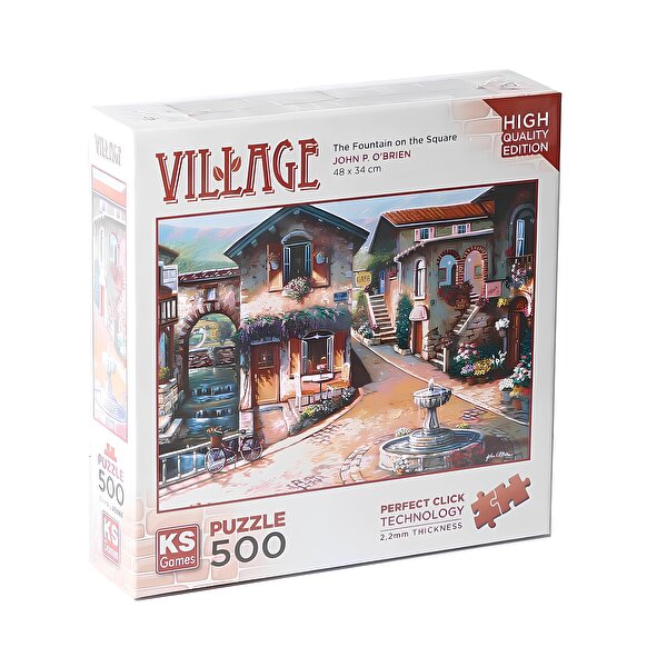 Ks Games The Fountain On The Square 500 Parça Puzzle
