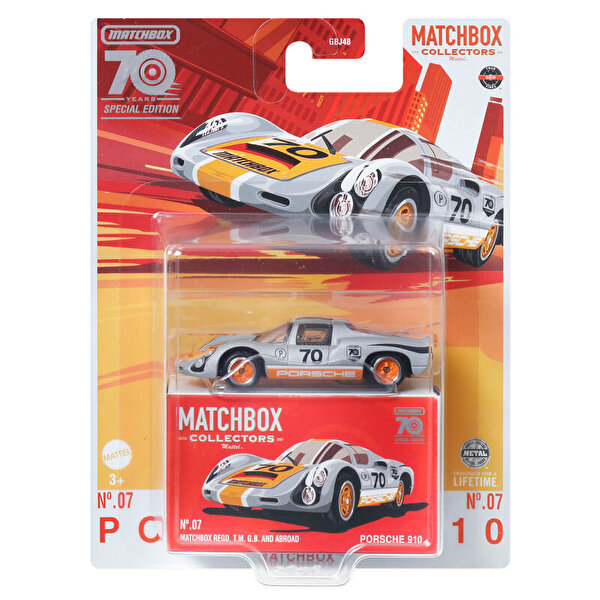 Matchbox Premium Arabalar Porsche 910 HLJ65