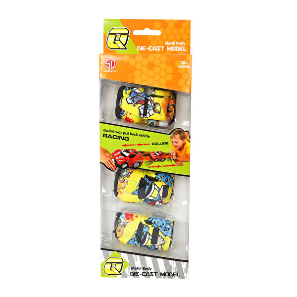 Çek Bırak Grafiti 3'lü Araba Seti