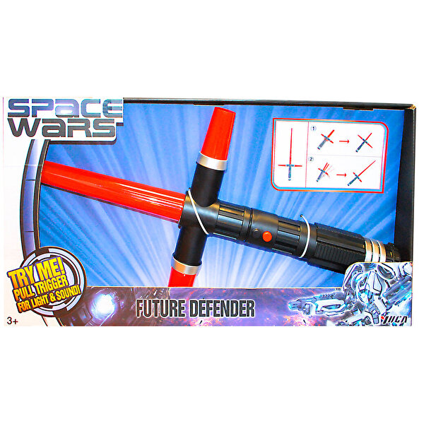 Space Wars Işıklı ve Sesli Dev Saldırı Işın Kılıcı