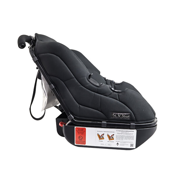 Sit ‘n’ Stroll Bebek Arabası Olan Oto Koltuğu Siyah