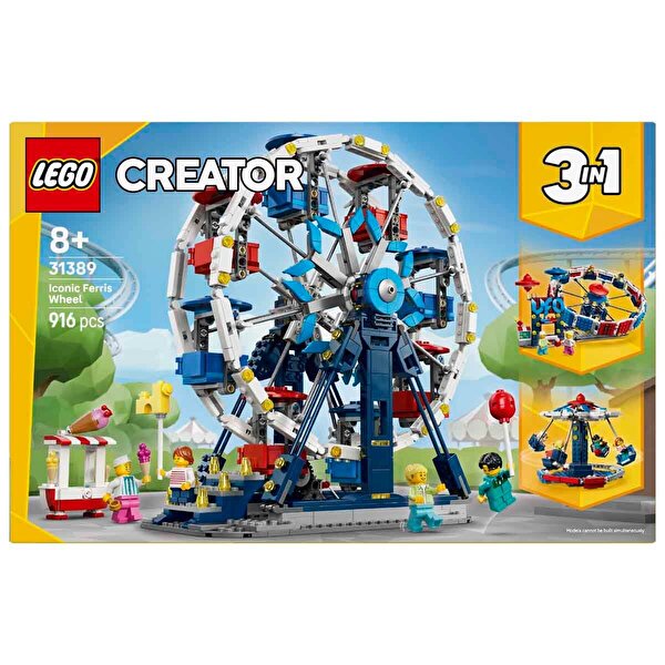 LEGO Creator 3’ü 1 Arada İkonik Dönme Dolap 31389