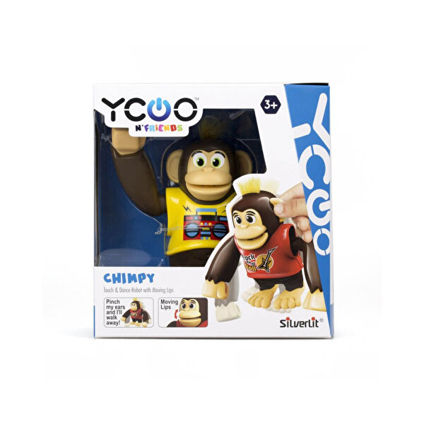 Chimpy Robot Sarı T-Shirtlü